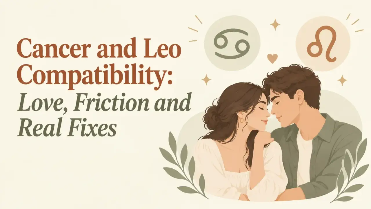 Cancer and Leo compatibility