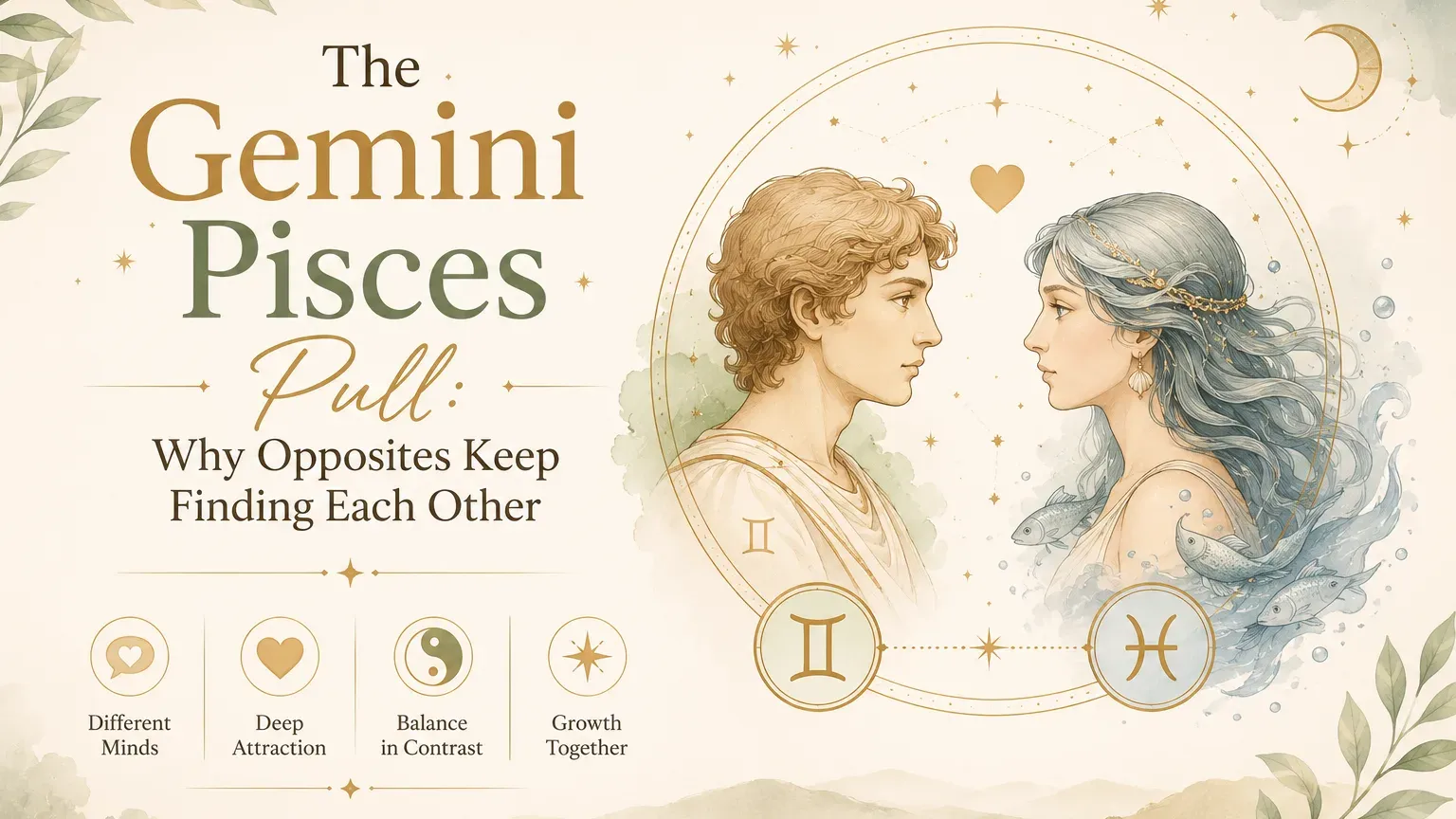 Gemini and Pisces Compatibility