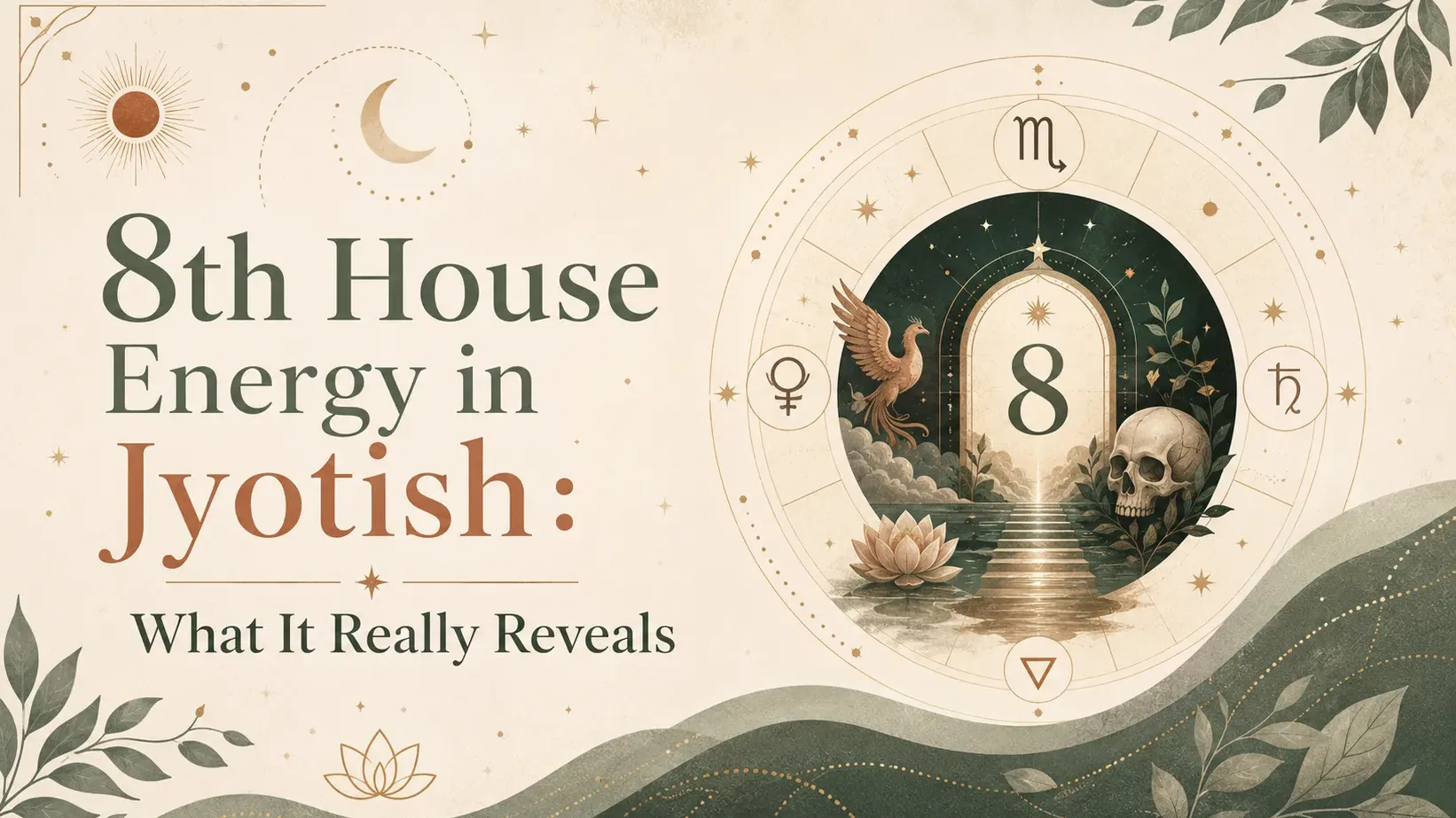 8th house energy in Jyotish