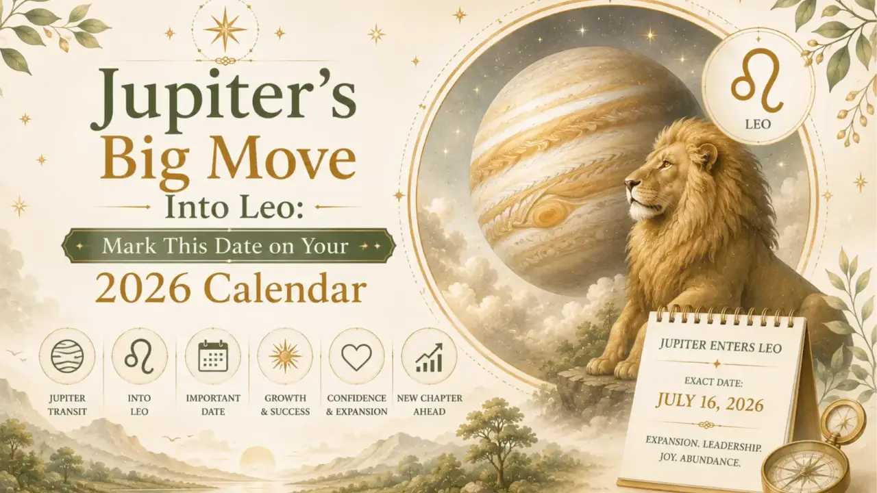 Jupiter enters Leo 2026