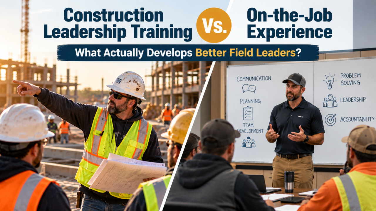 Construction Leadership Training vs. On-the-Job Experience