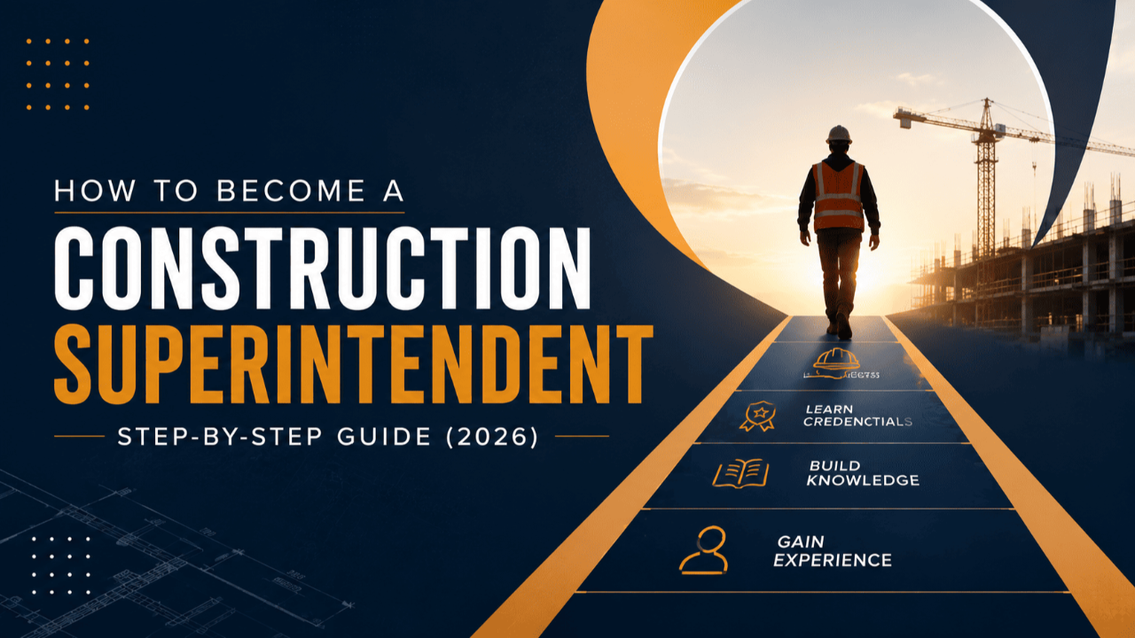 how to become a superintendent in construction