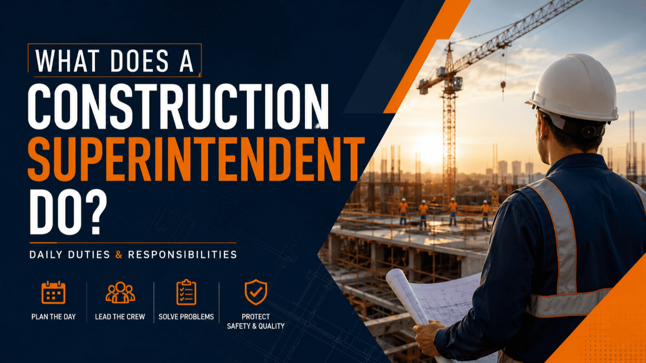 What Does a Construction Superintendent Do