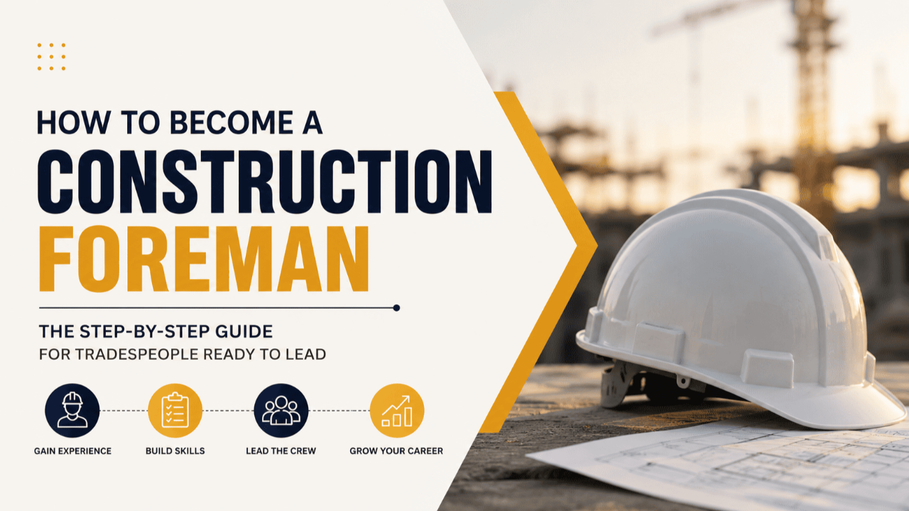 how to become a construction foreman