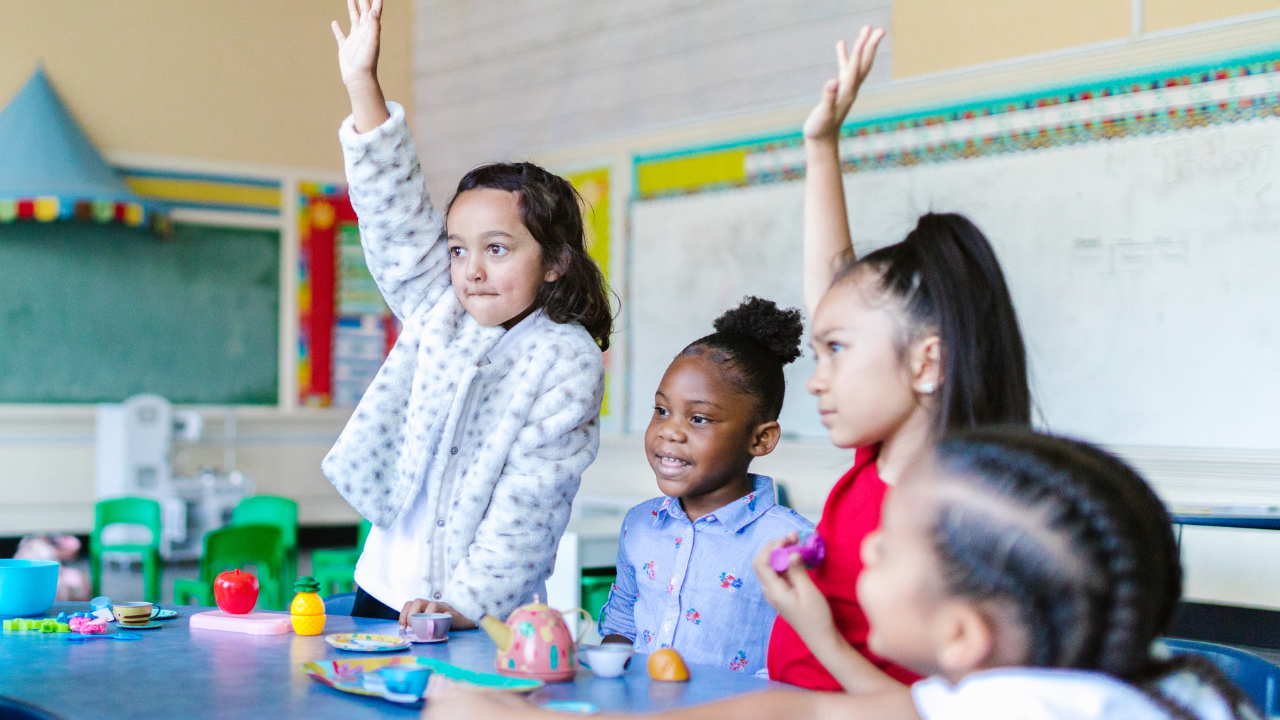 students in a classroom