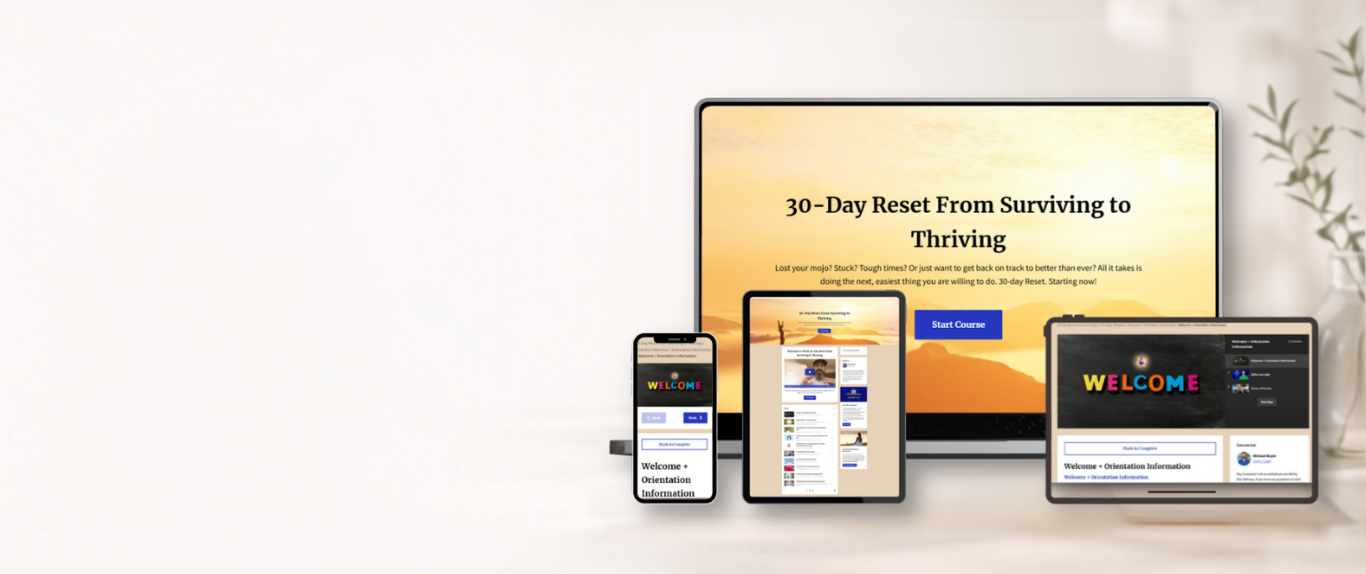 The Reset — daily teaching module preview
