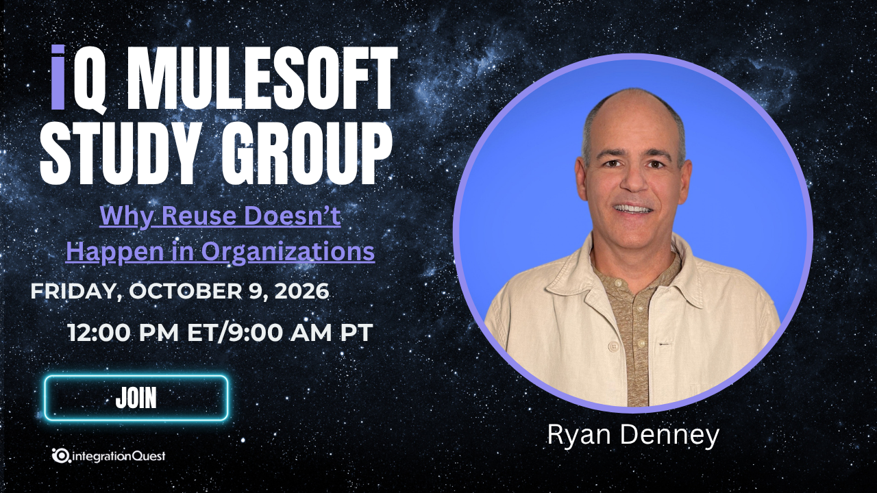 iQ MuleSoft Study Group 