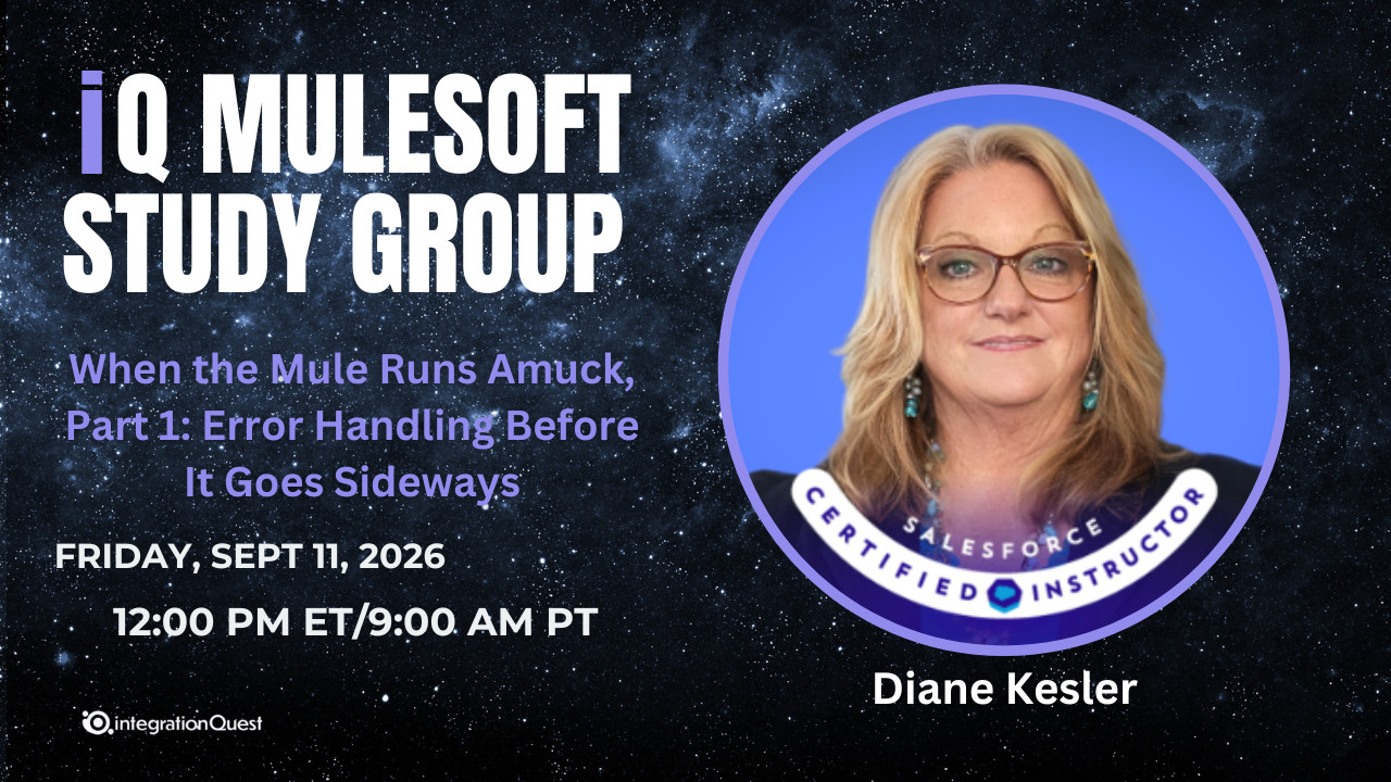 iQ MuleSoft Study Group 
