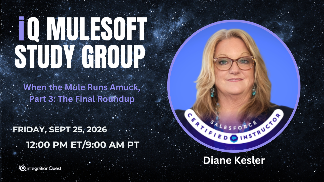 iQ MuleSoft Study Group 