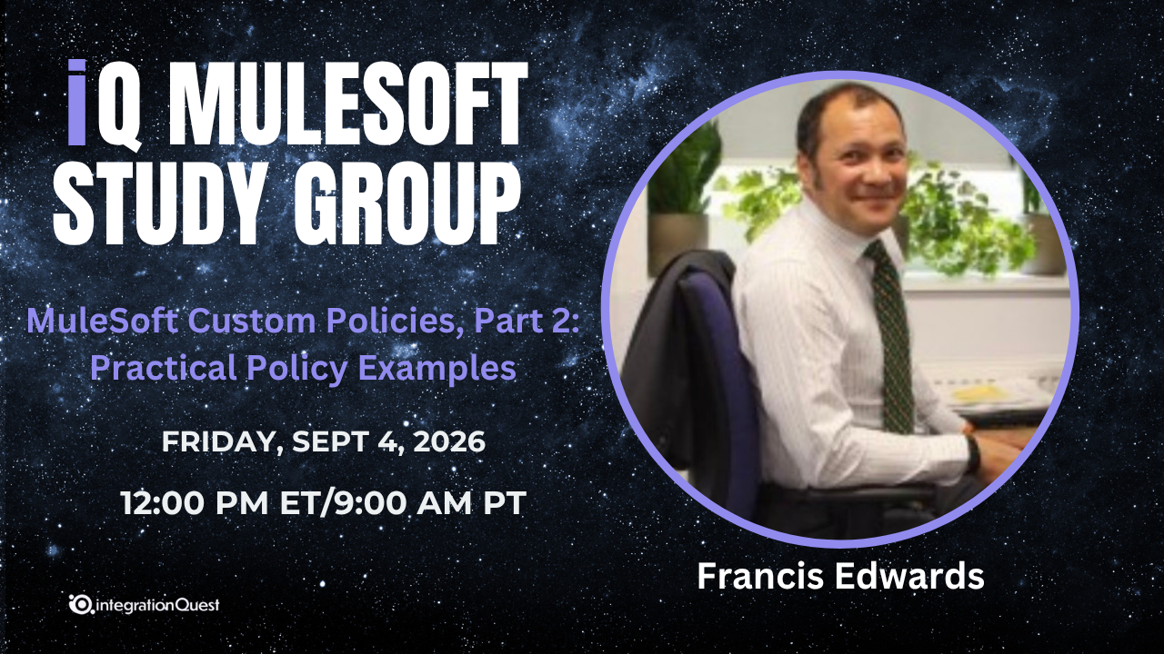 iQ MuleSoft Study Group 