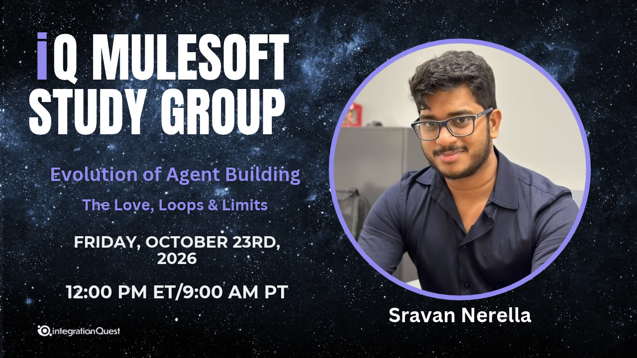 iQ MuleSoft Study Group 