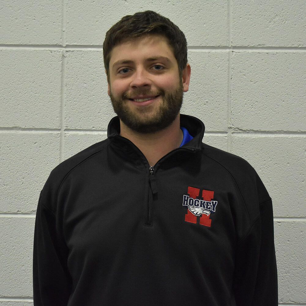 Evan Davis, high school hockey coach