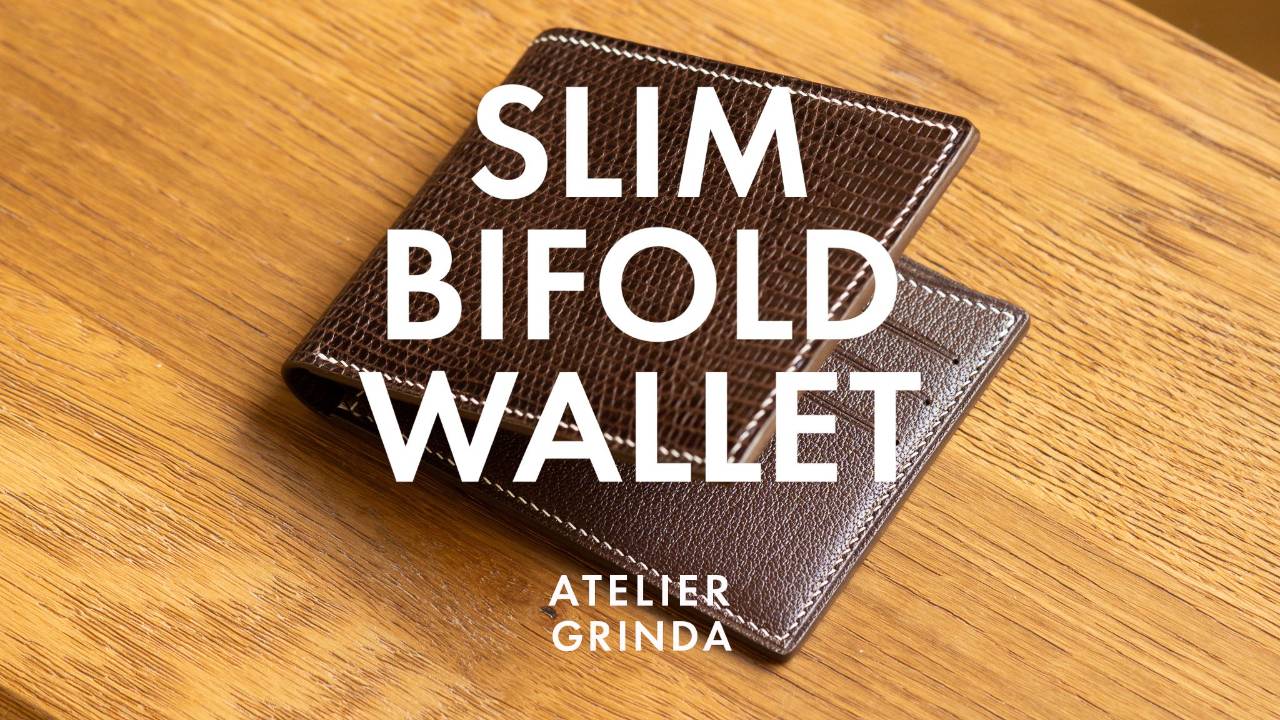 Slim Bifold Wallet Tutorial