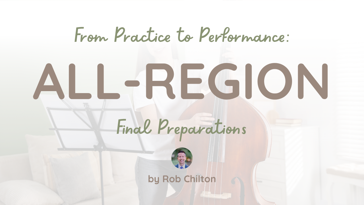 From Practice to Performance: All-Region Final Preparations
