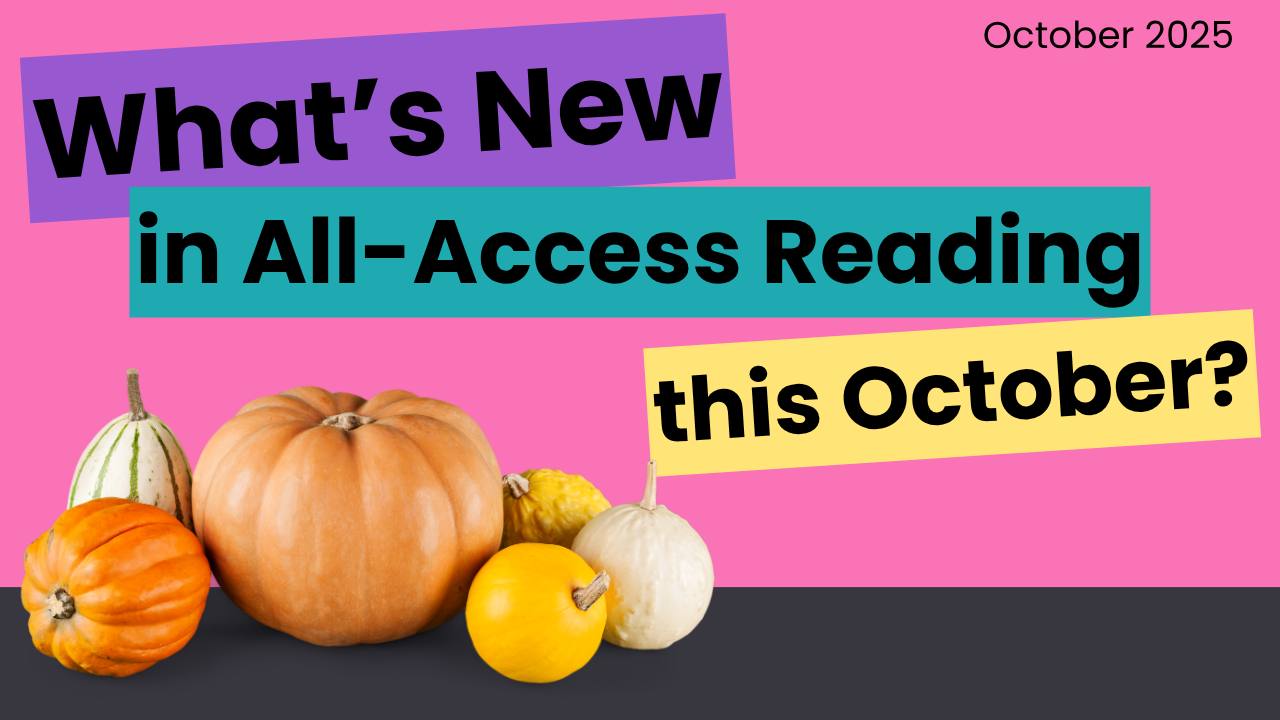 What's New All-Access Reading in October?
