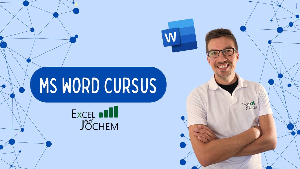 MS Word Cursus - Excel met Jochem
