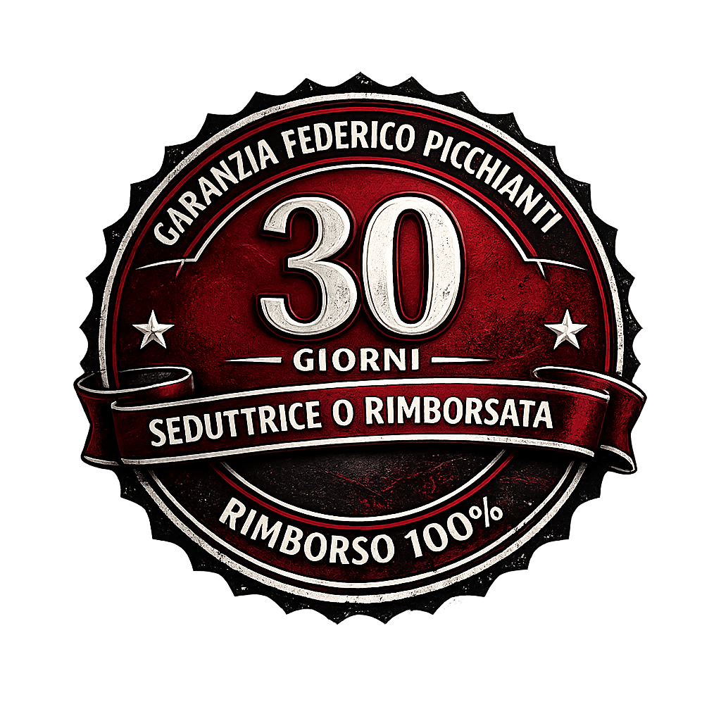 Garanzia 30 giorni — Seduttrice o Rimborsata, rimborso 100%