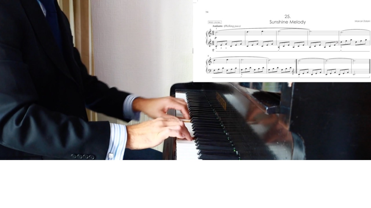 Mastering C Major Arpeggio: Piano Techniques by Marcel Zidani