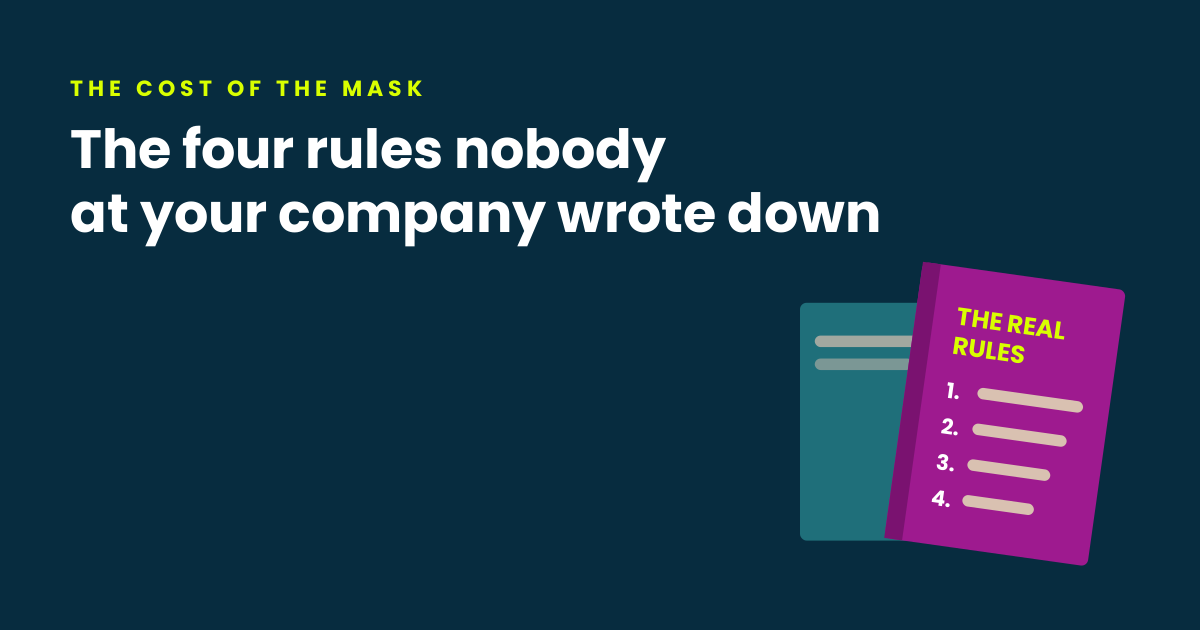 The unwritten rulebook at work