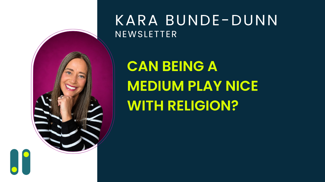 Can being a medium play nice with religion?