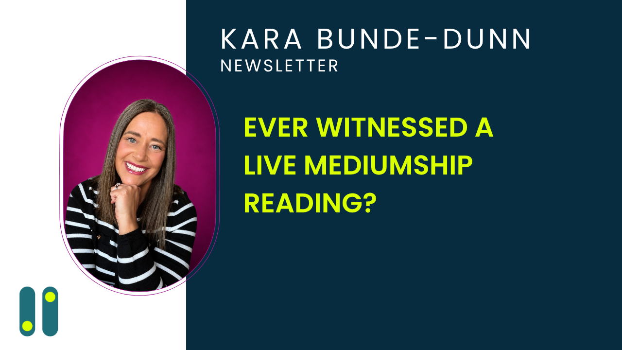 Ever witnessed a live mediumship reading?