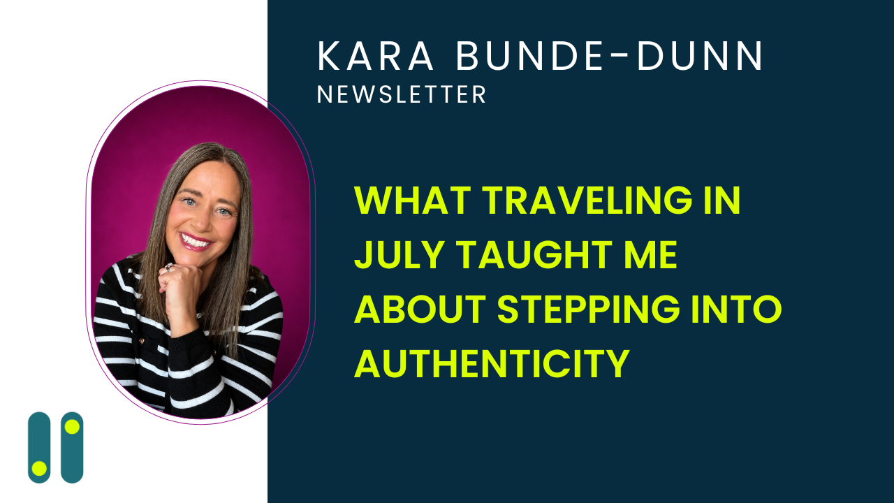 What July Taught Me About Stepping Into Authenticity