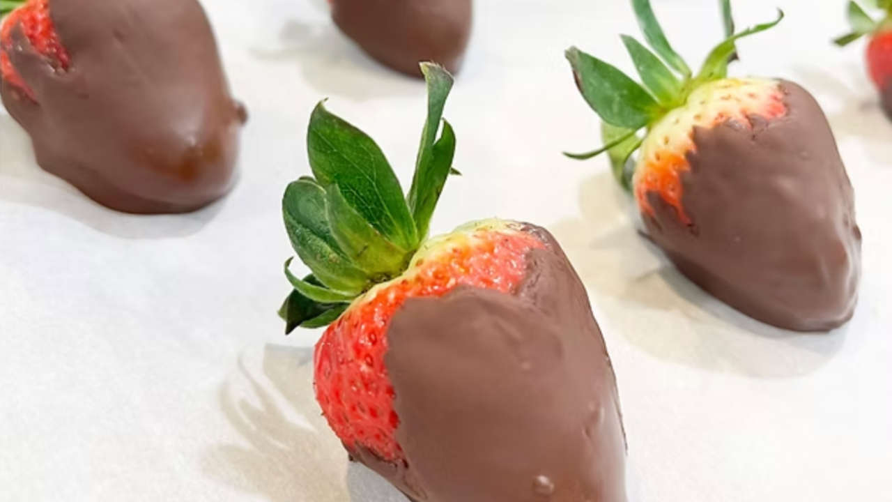 chocolate covered strawberries