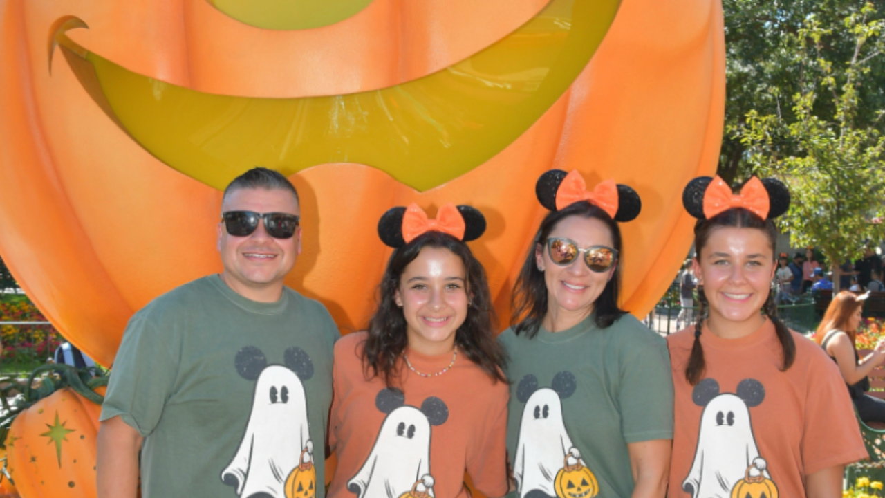 Disney family photo