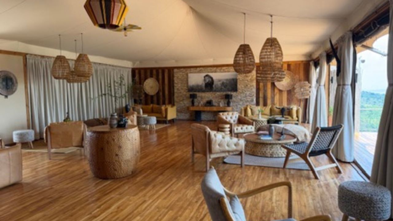 luxury safari camp in africa