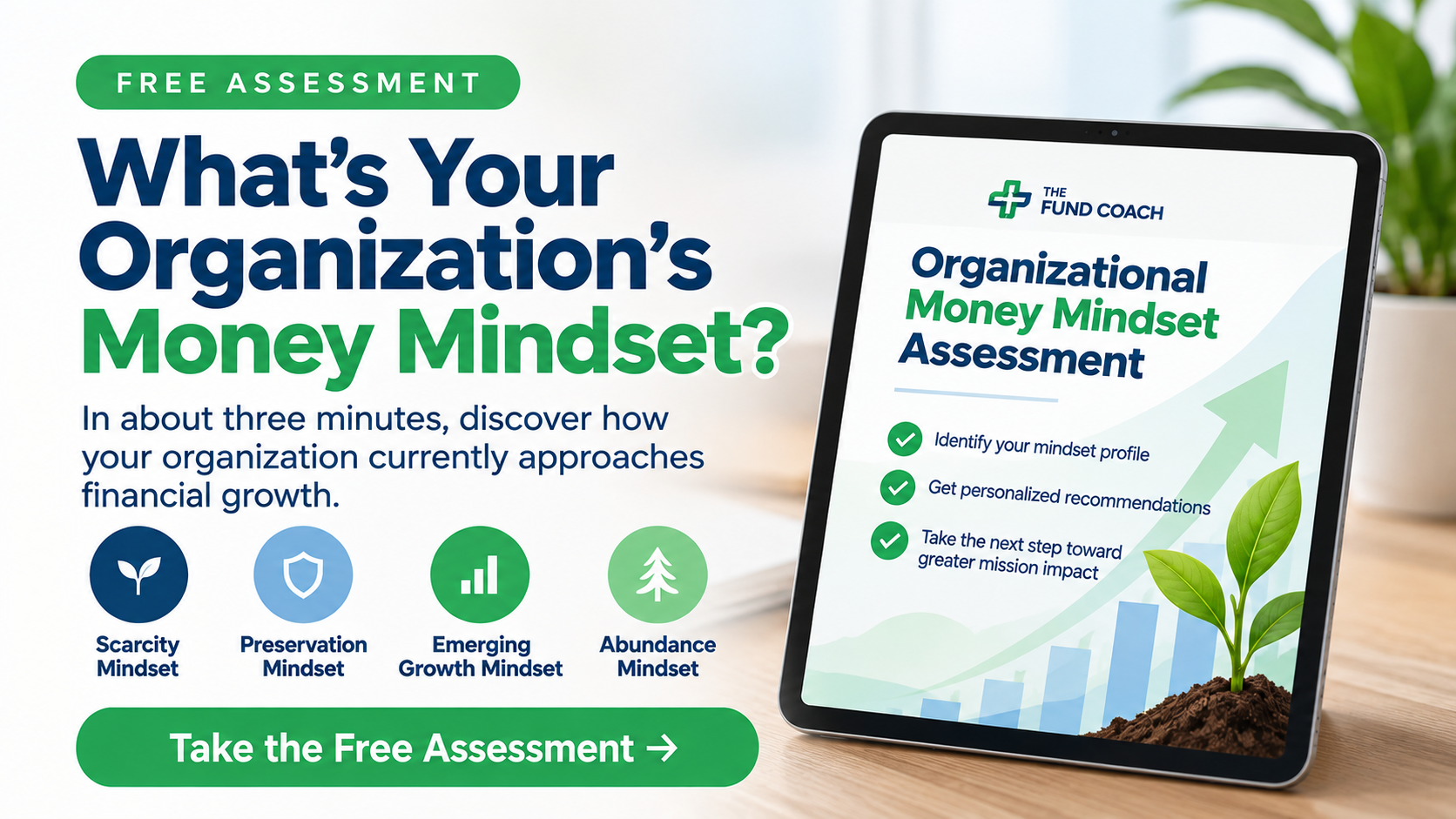 Discover Your Organization's Money Mindset — free assessment