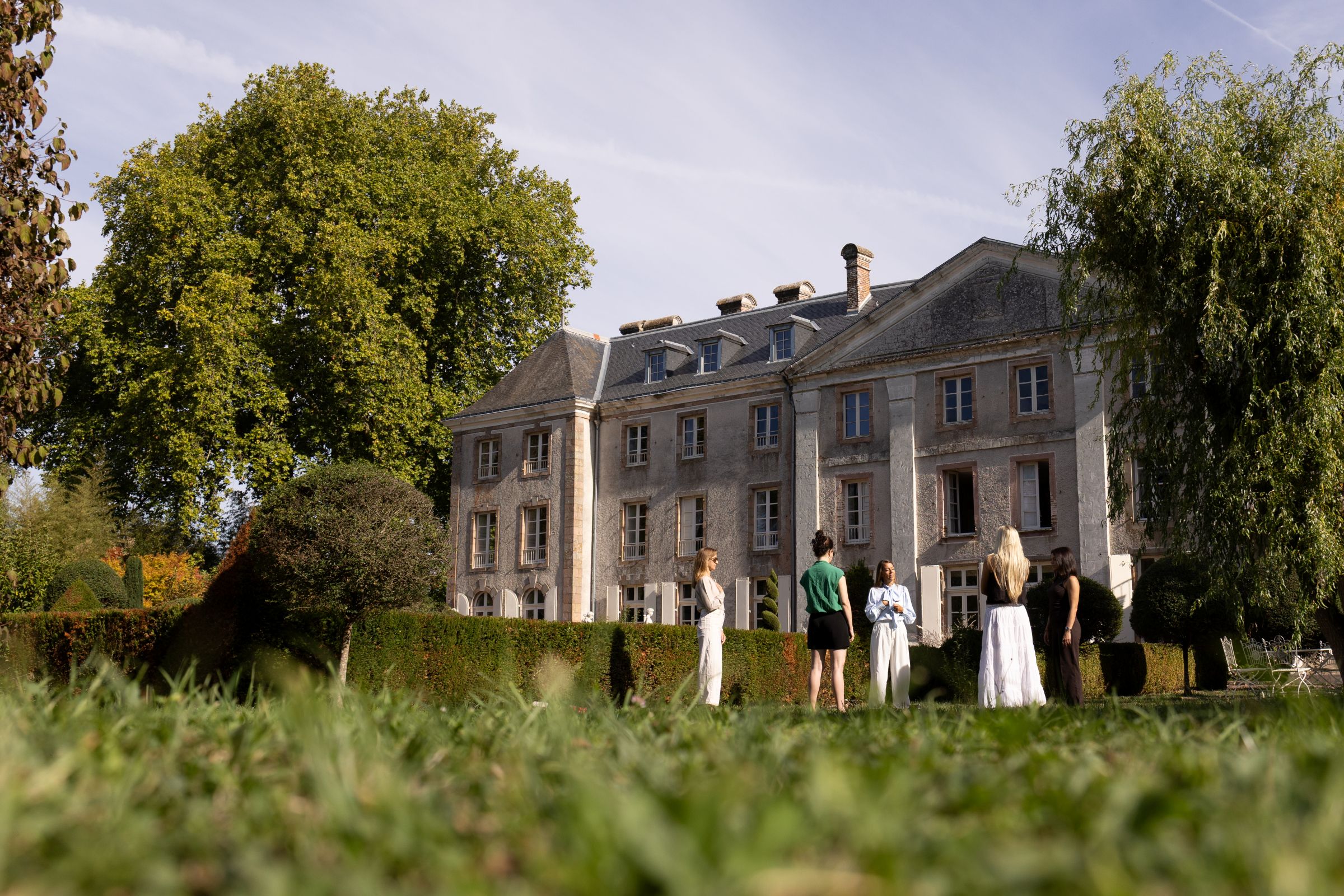 Château de Vezins and its French gardens