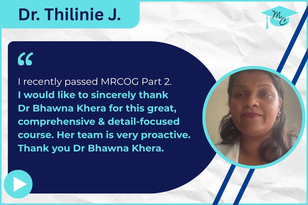 MRCOG Part 2 testimonial 10 thumbnail