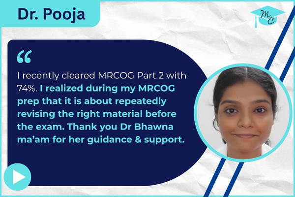 MRCOG Part 2 testimonial 10 thumbnail