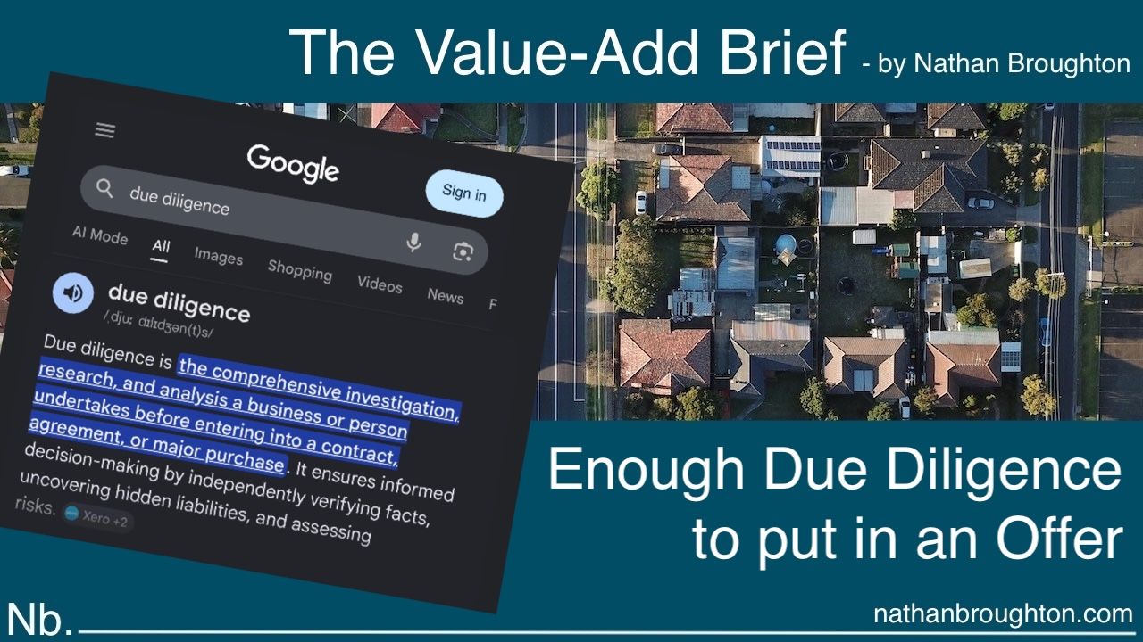 Free Property Due Diligence