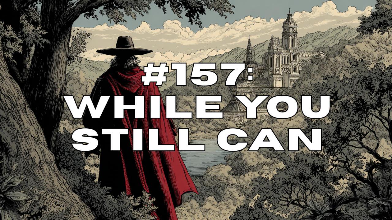 Blog post: While You Still Can