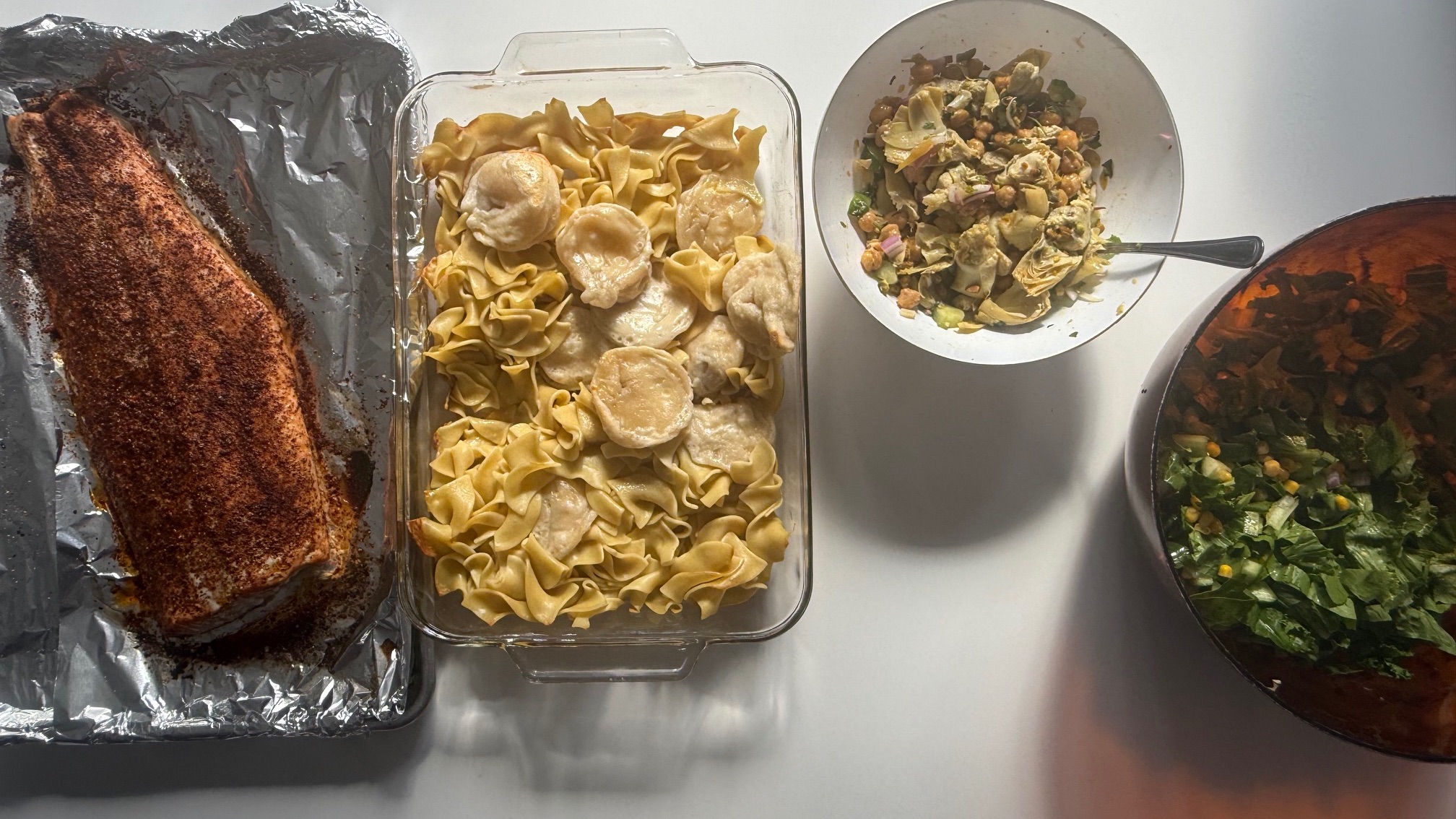 chickpea dinner