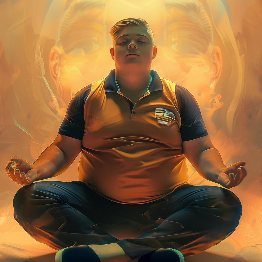 Mike, TradeQuest character: former athlete applying discipline to trading