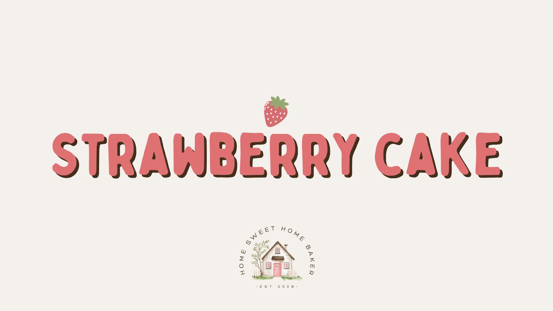 strawberry cake