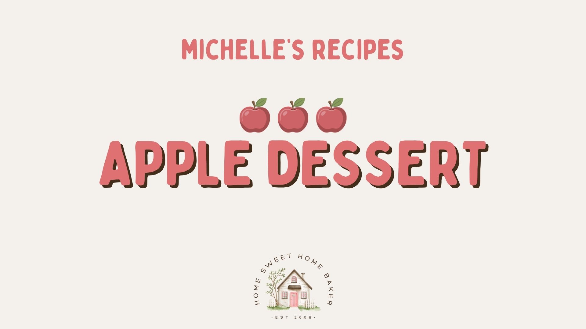 apple dessert recipes