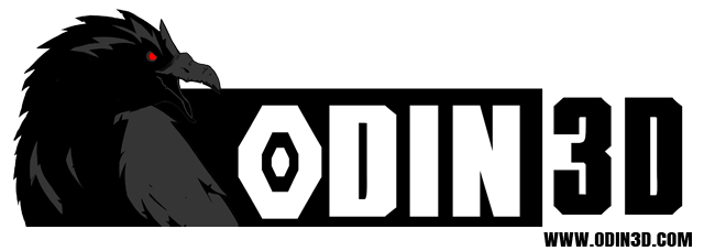Logotipo de Odin3D en el pie de página