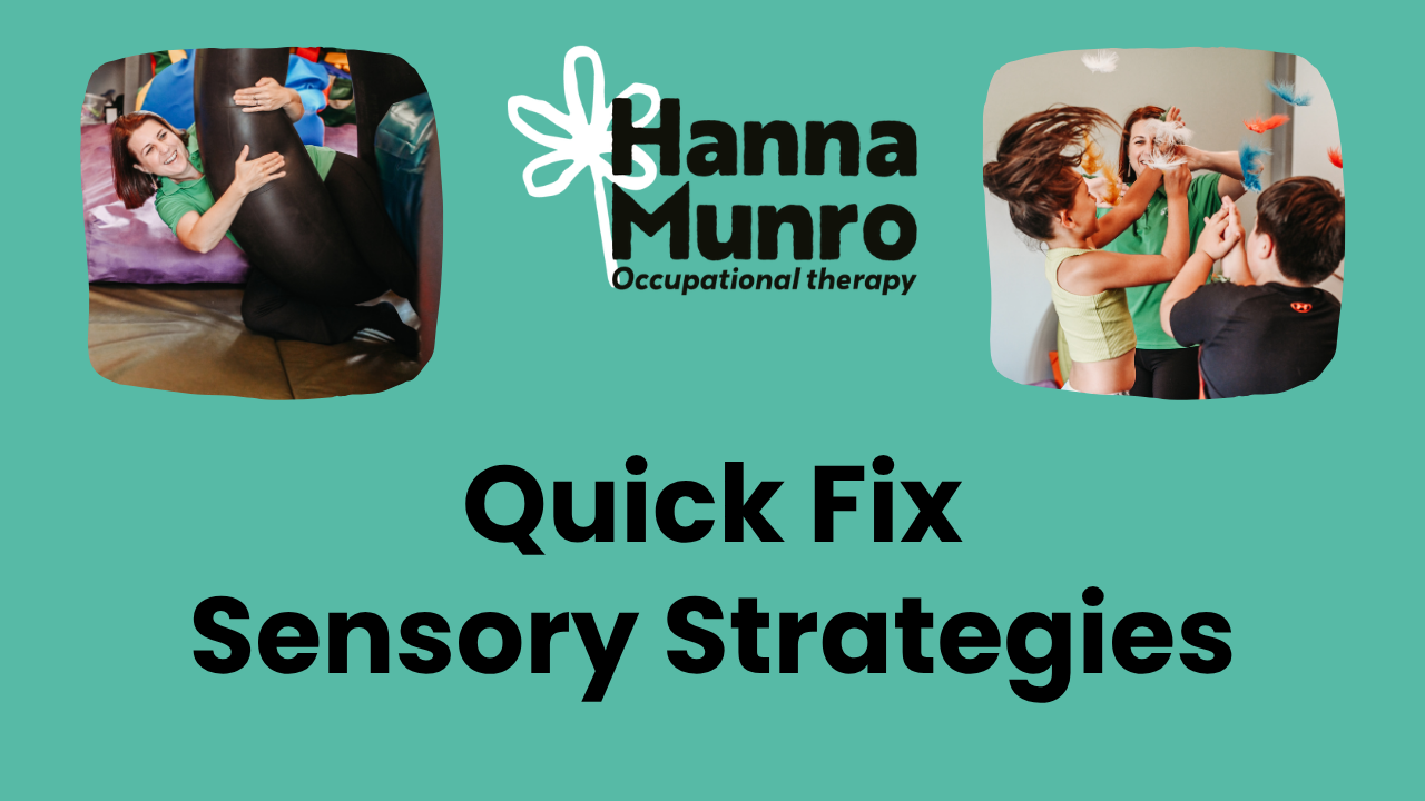 Sensory strategies