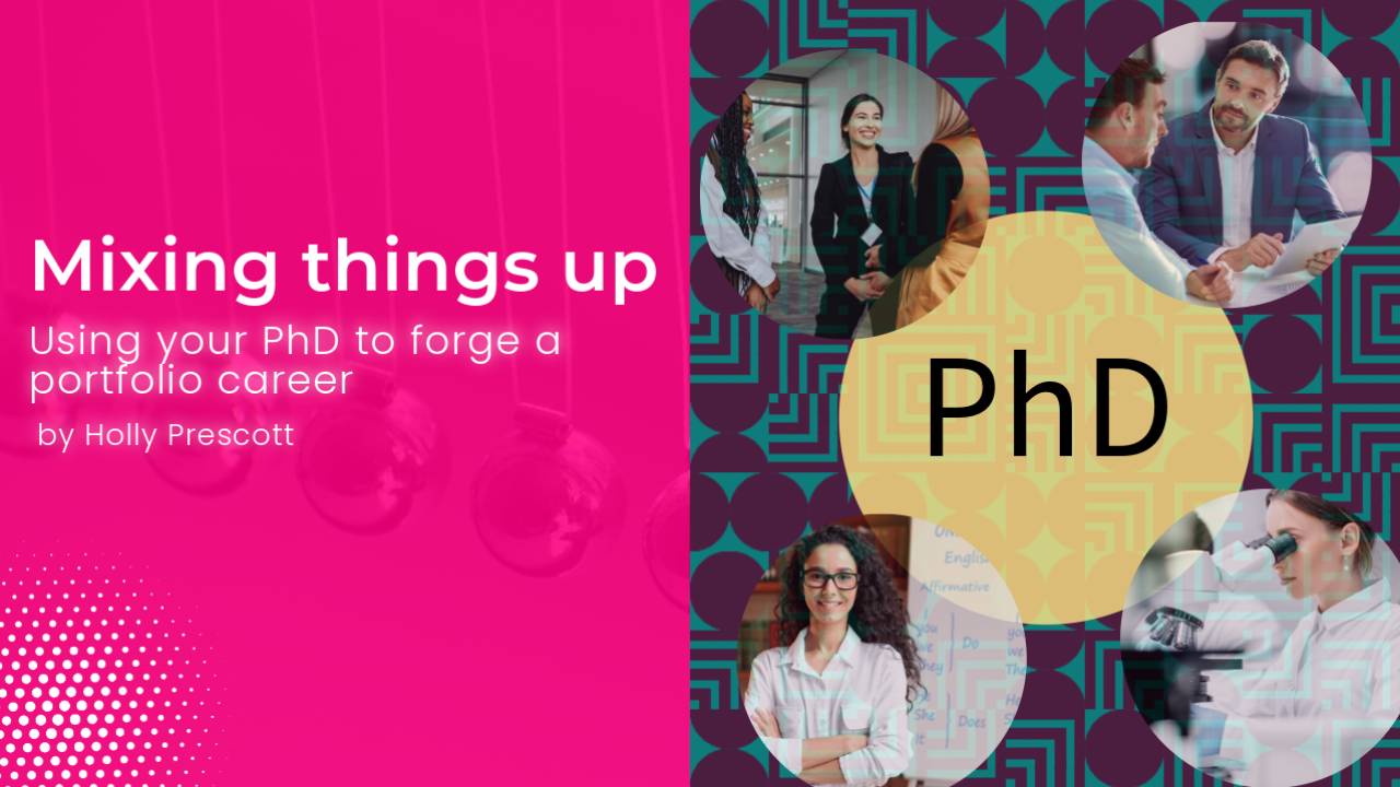Mixing Things Up Using Your Phd To Forge A Portfolio Career
