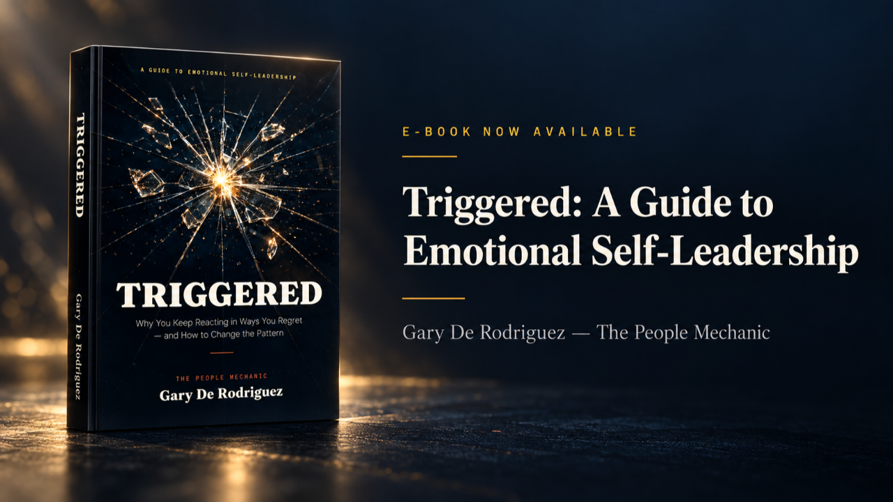 Triggered: A Guide to Emotional Self-Leadership by Gary De Rodriguez — ebook for understanding emotional triggers, breaking reactive patterns, and building stronger self-leadership.