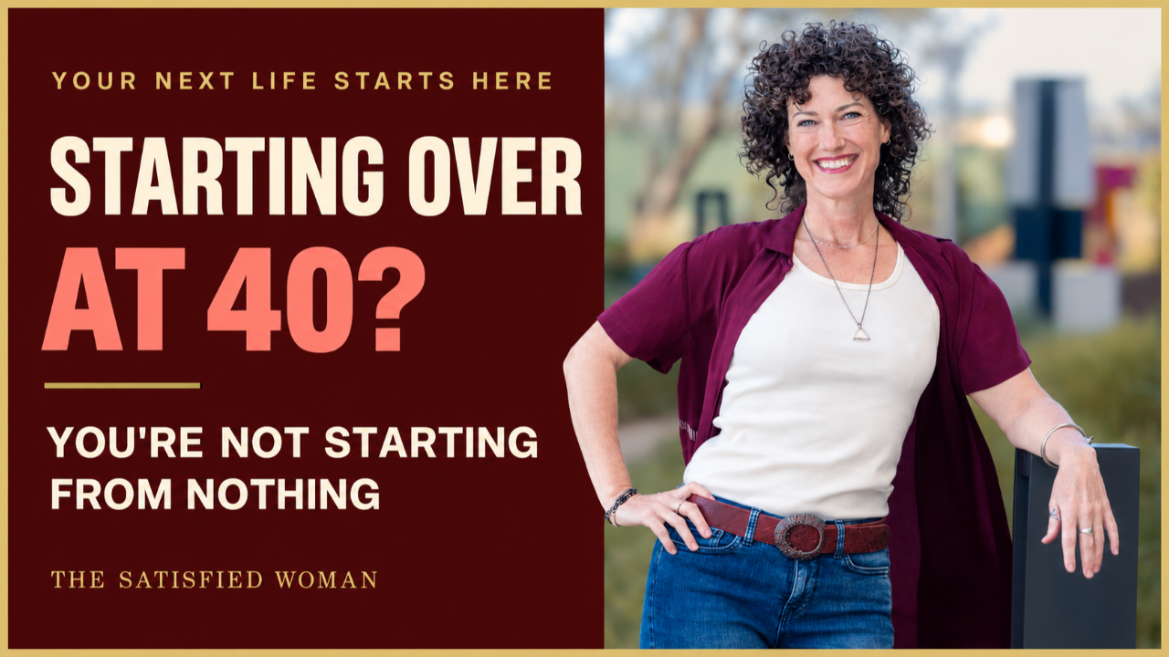 Start Over At 40, On Your Terms