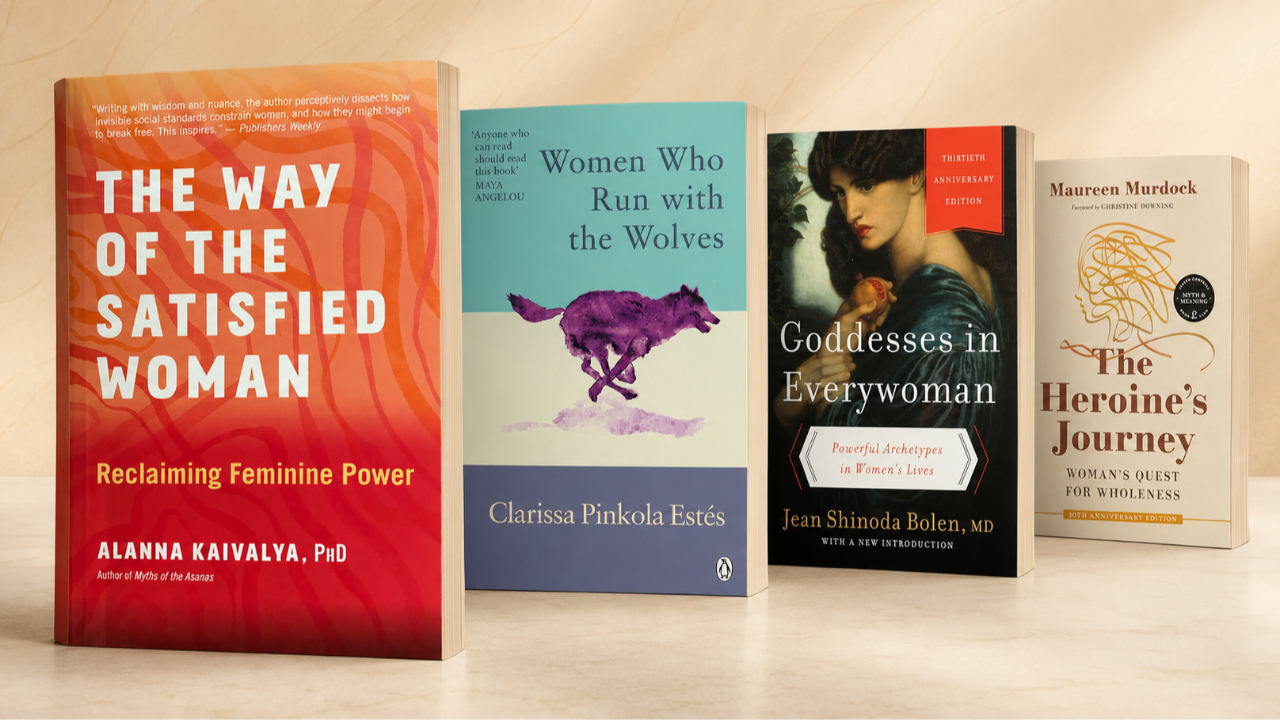 Recommended Books on Feminine Energy, Divine Feminine Power & Femininity