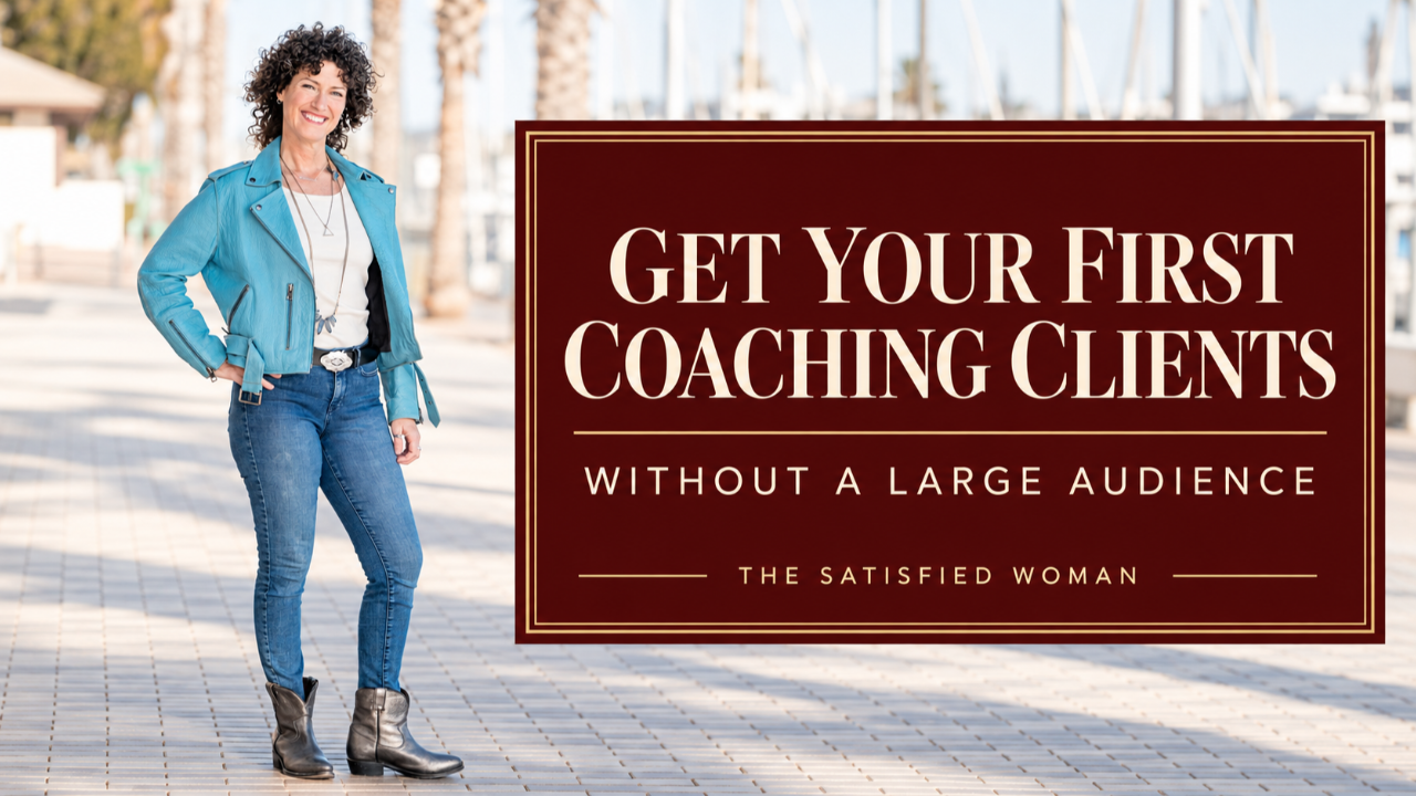 Get Your First Coaching Clients Without A Large Audience