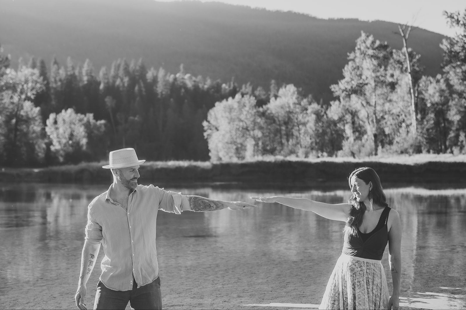 Mike and Courtney — joyful together