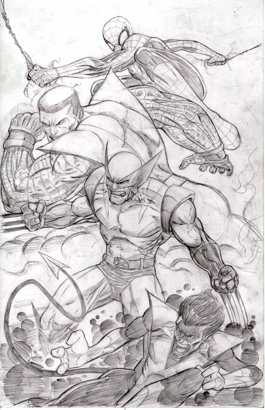 Comic art example