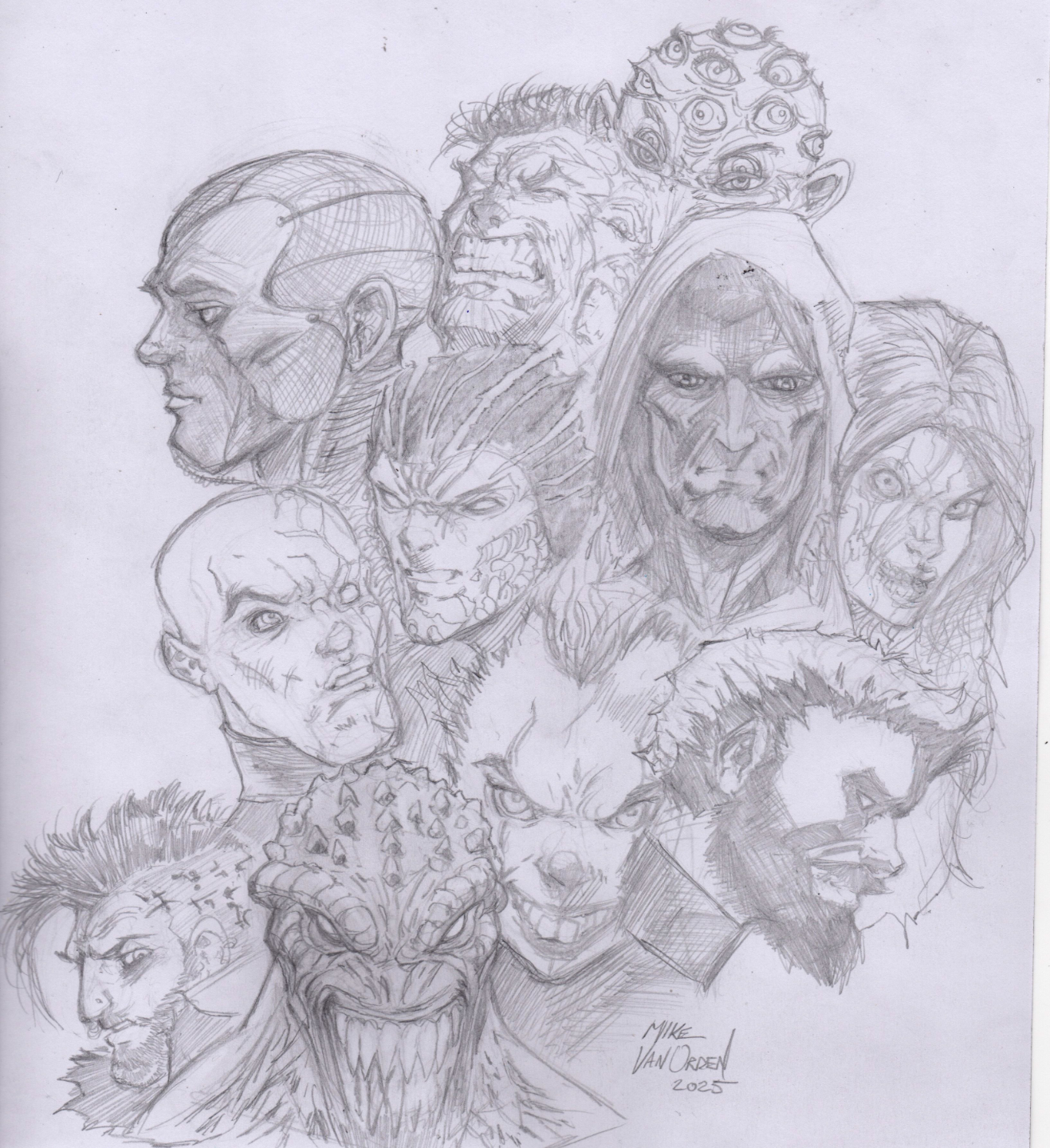 Comic art example
