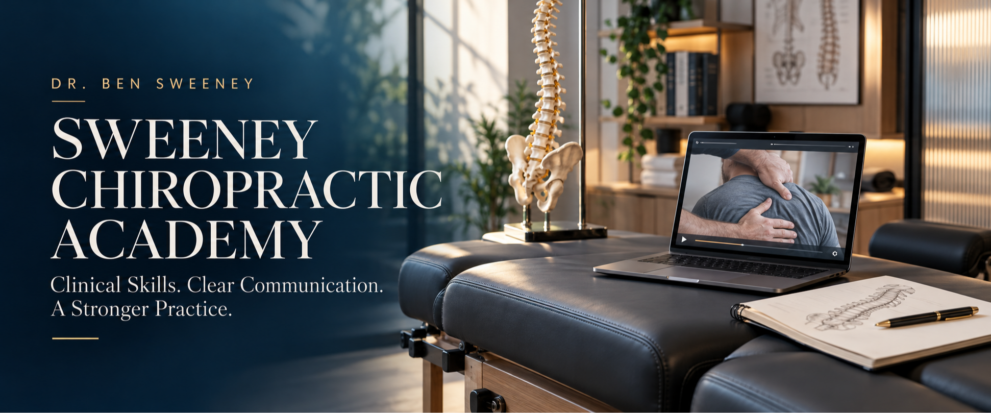 Sweeney Chiropractic Academy — Clinical Skills, Clear Communication, A Stronger Practice